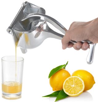 Aluminium Handleiding Sap Fruitpers Hand Druk Juicer Granaatappel Oranje Citroen Suikerriet Sap Keuken Fruit Tool