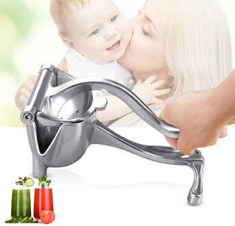 Aluminium Handmatige Juicer Sap Squeezer Hand Druk Granaatappel Oranje Citroen Suikerriet Sap Keuken Fruit Tool