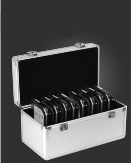 Aluminium Harde Schijf Bescherming Box Dual-Purpose Harde Schijf Opbergdoos Harde Schijf Box Security Lock