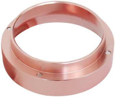 Aluminium Koffie Doseren Universele Doseren Trechter Voor 58Mm Portafilters roos goud