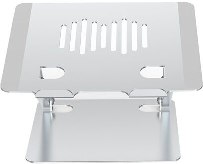 Aluminium Laptop Beugel Desktop Dubbele Stang Elevatie Draagbare Cooling Opvouwbare Computer Stand