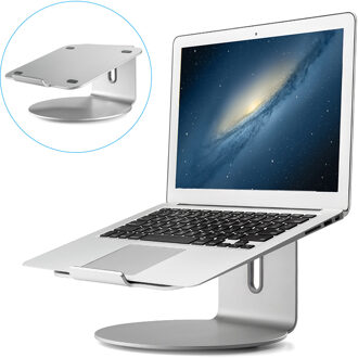 Aluminium Laptop Stand Base 360 Draaien Notebook Verhoog Cooling Holder Ondersteuning LFX-ING
