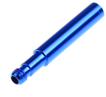 Aluminium Legering Fiets Presta Ventiel Extender Bike Tire Wheel 40/50 Mm Franse Valve Extenders Caps Core Adapter 40mm blauw