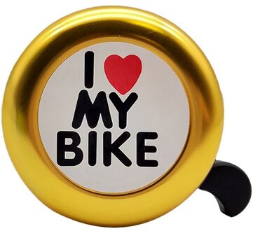 Aluminium Legering Fietsbel Aluminium Mini Fietsbel Ring Mtb Bike Fietsen Safty Stuur Bell Alarm geel