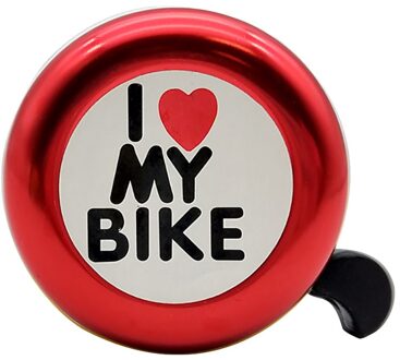 Aluminium Legering Fietsbel Aluminium Mini Fietsbel Ring Mtb Bike Fietsen Safty Stuur Bell Alarm rood
