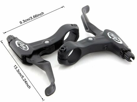 Aluminium Links Rechts Bike Brake FR5 V-Brake Schijfremmen Hendel Mountainbike Fiets Rem Handvat Crank Zwart fiets Deel