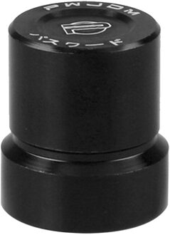 Aluminium Magneetventiel Cover Voor Honda B-Serie D-Serie Accord Civic Voor Acura B17A1 B18C1 C5 Vtec motoren RS3-QRF019 zwart