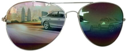 Aluminium-magnesium Automobilisten Nachtkijker Anti-Uv Polarisator Zonnebril Gepolariseerde Rijden Bril MC2