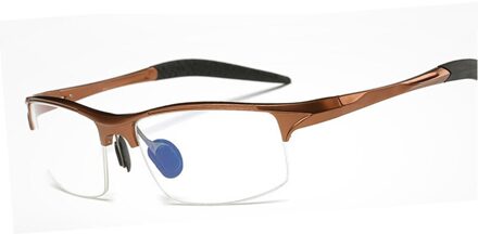 Aluminium Mannen Brillen Mode Bijziendheid Optische Computer Bril Frame Brand Gewone Bril Retro De Grau Femininos SN7718 C2