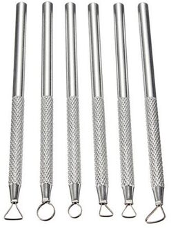 Aluminium Modellering Sculpte Aardewerk Klei Tool Wax Craft Shaper Sculptuur Verf Molding Slib Keramische Carve Schraper Diy Handicraf