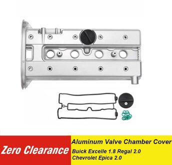 Aluminium Motor Klepkamer Met Pakking Voor Buick Excelle Gt Xt Regal Voor Chevrolet Lova Aveo Cruze Epica ExcelleEpicaRegal
