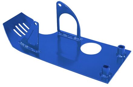 Aluminium Motor Skid Plate Lagere Start Motor Motor Case Protector Voor XR50 Z50 CRF50 50cc-140cc Aap Fiets Pit Dirt Bike Blauw