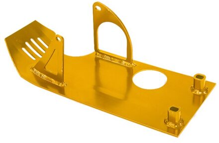 Aluminium Motor Skid Plate Lagere Start Motor Motor Case Protector Voor XR50 Z50 CRF50 50cc-140cc Aap Fiets Pit Dirt Bike Goud