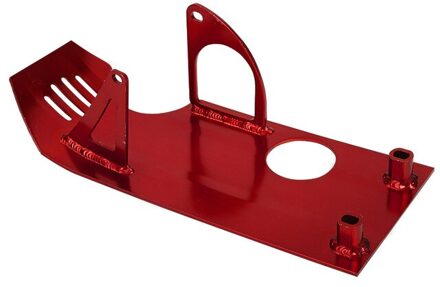 Aluminium Motor Skid Plate Lagere Start Motor Motor Case Protector Voor XR50 Z50 CRF50 50cc-140cc Aap Fiets Pit Dirt Bike Rood