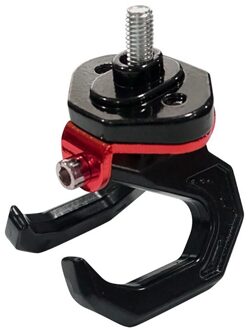 Aluminium Motorfiets Bagage Helm Dubbele Haak Mount Motor Haak Rood