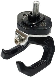 Aluminium Motorfiets Bagage Helm Dubbele Haak Mount Motor Haak Zilver