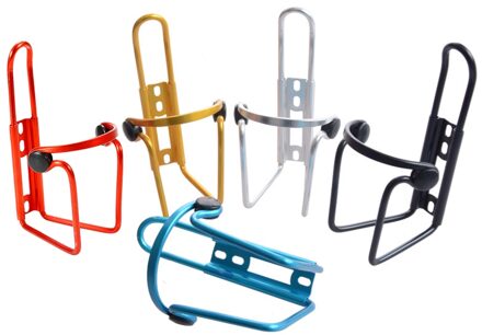 Aluminium Mountainbike Bidonhouder Houder Fiets Drinken Fles Cup Rack Holder Fiets Accessoires Houder Rood