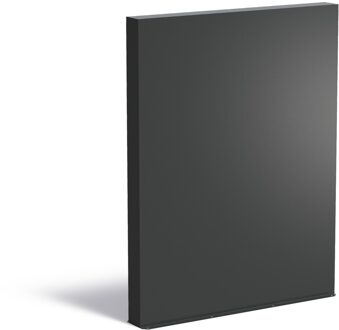 Aluminium muur 150x15x194cm.