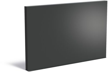 Aluminium muur 300x15x194cm.