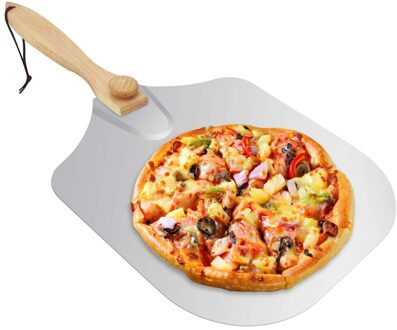 Aluminium Pizza Schop Schil Met Inklapbare Handgreep Gebak Gereedschap Accessoires Pizza Paddle Spatel Cake Bakken Cutter Shovel