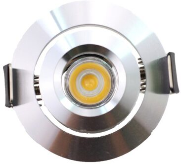 Aluminium Plafond Lamp Led Spot Led Downlight 3W Sieraden Display Plafond Verzonken Kabinet Spot Lamp Voor Thuis/Indoor 4000-4500K / 3W AC90-260V