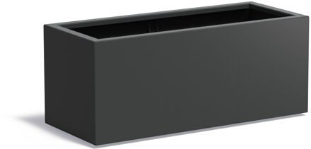 Aluminium plantenbak CARREZ 120x50x50cm.