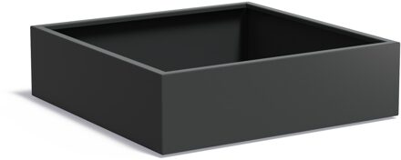 Aluminium plantenbak CARREZ 140x140x40cm.