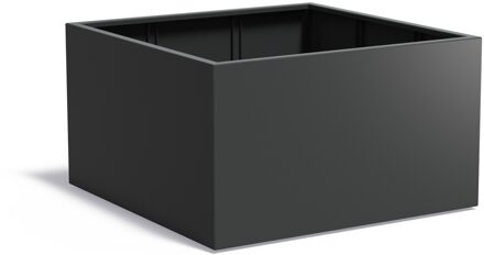 Aluminium plantenbak CARREZ 140x140x80cm.
