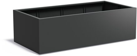 Aluminium plantenbak CARREZ 200x100x60cm.