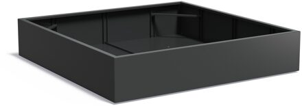 Aluminium plantenbak CARREZ 200x200x40cm.