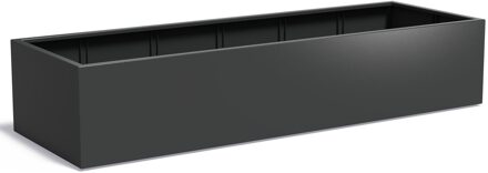 Aluminium plantenbak CARREZ 300x100x60cm.