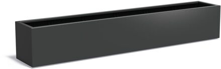 Aluminium plantenbak CARREZ 300x50x50cm.