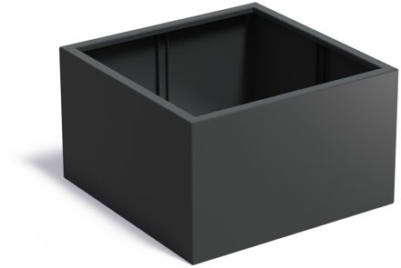 Aluminium plantenbak CARREZ zonder bodem 100x100x60cm.