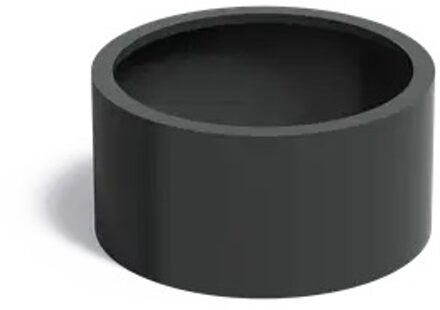 Aluminium plantenbak CIRCUM zonder bodem 80x40cm.