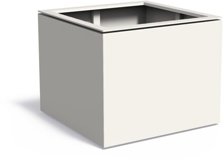 Aluminium plantenbak Domus 98x98x80cm.