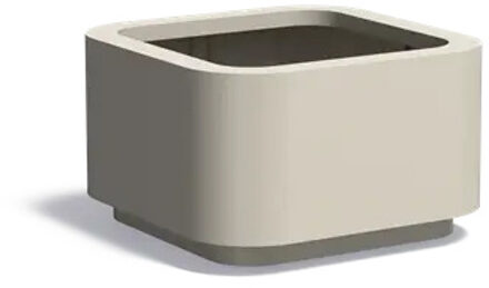 Aluminium plantenbak ROHIN 100x100x60cm.