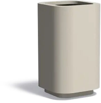 Aluminium plantenbak ROHIN 70x70x120cm.