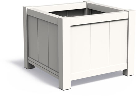 Aluminium plantenbak York 100x100x80cm.