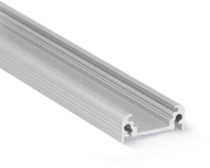 Aluminium Profiel Alukleur voor Ledstrip 230V 10 cm - Opbouw 20 x 8 mm - Surface 10
