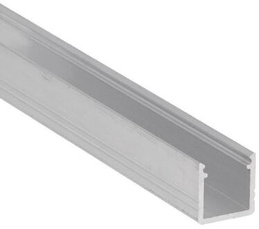 Aluminium profiel (Smart 10) voor Ledstrip 230 Volt - 12 x 12 mm - 100 cm