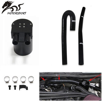 Aluminium Rerservoir Oil Catch Can Tank Voor Bmw N54 335i 135i E90 E92 E82 2006 Olie Vangst kan Tank Met Radiator Slang zonder logo