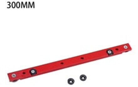 Aluminium Rood T Slot Slider T-Track Mijter Bar Tafel Zag Gauge Duurzaam Praktische Afgeschuinde Spoor Pusher Houtbewerking tool