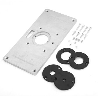 Aluminium Routers Tafel Insert Plaat Houtbewerking Sterke Taaiheid Houten Draagbare Trimmen Machine Flip Boord