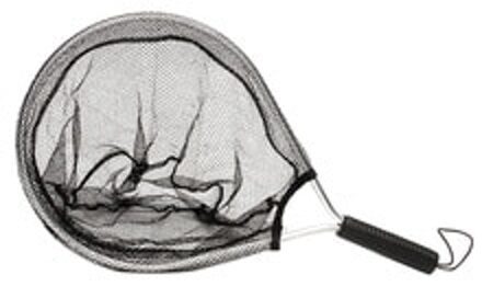 Aluminium Schepnetten Vliegvissen Vis Saver Nylon Knooploos Mesh Forel Hand Netto