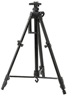 Aluminium Schildersezel Stand Statief Metalen Hefbare Lichtgewicht Stevige Veld Schildersezel Voor Olieverf Schets Aquarel Met Draagtas zwart
