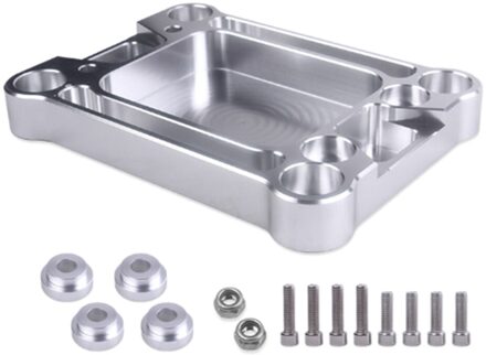 Aluminium Shifter Doos Plaat Adapter Voor Honda Civic Integra K20 K24 K Swap