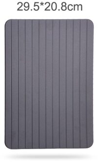 Aluminium Snelle Ontdooien Lade Bevroren Vlees Ontdooien Verse Gezonde Snelle Ontdooien Plaat Voedsel Gadgets Keuken Gereedschap 2-In-1