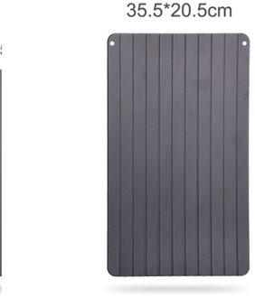 Aluminium Snelle Ontdooien Lade Bevroren Vlees Ontdooien Verse Gezonde Snelle Ontdooien Plaat Voedsel Gadgets Keuken Gereedschap 2-In-1