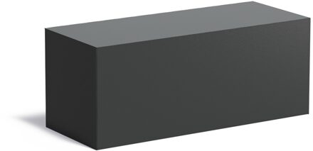 Aluminium sokkel 100x40x40cm.