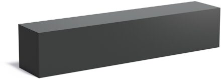 Aluminium sokkel 200x40x40cm.